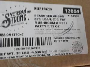 10 lb. Frozen Box Seasoned Angus wi...