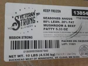 10 lb. Frozen Box Seasoned Angus wi...
