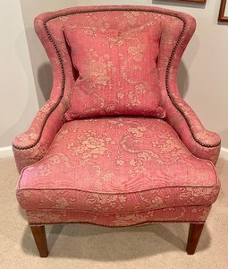 lot 50 image: Elegant Upholstered Accent Chair by Southwood