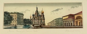 lot 68 image: Framed Print St. Petersburg Russia