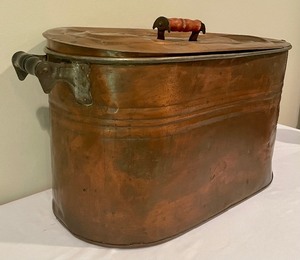 lot 75 image: Vintage Copper Boiler
