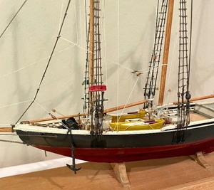 lot 77 image: Benjamin W. Latham 18 Scale Ship Model