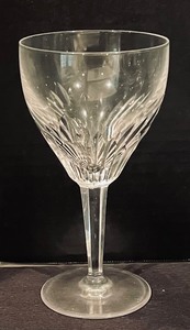lot 138 image: Set of Six Crystal Wine Glasses