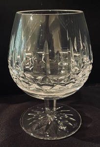 lot 20A image: Nine Waterford Kylemore Brandy Glasses