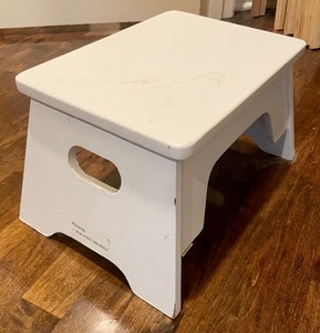 lot 165 image: White Stool