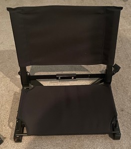 lot 181 image: Two Metal Framed Stadium Seats