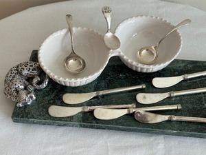 lot 128 image: Arthur Court Marble Cheese Board and More