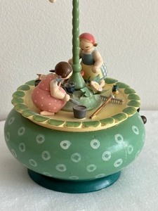 lot 15B image: Vintage German Musical Figurine