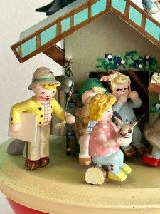 lot 28 image: Vintage German Musical Figurine