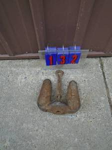 Acme River anchor. Used condition. As shown.