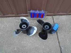 2 Volvo Penta props. As shown.