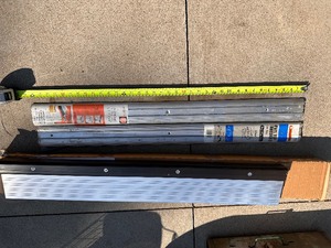 lot 13 image: 3 Aluminum Door Thresholds