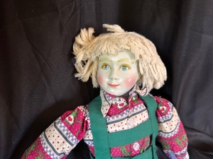 lot 141 image: Department 56 Scandia Porcelain 18 Doll