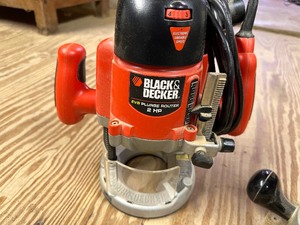 lot 88 image: Black and Decker 2HP and Black and Decker 1-12HP Routers