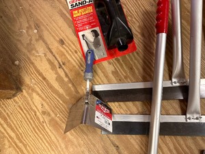 lot 97 image: Variety of Drywall Tools