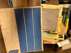 lot 194 image: Lot of Misc. Sand Paper