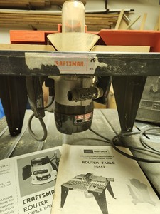 lot 58 image: Craftsman Table Router