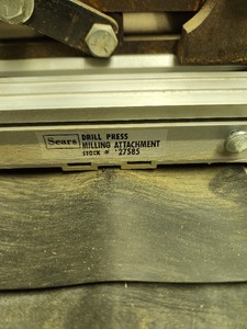 lot 64 image: DrillMill Vice Table