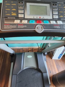 lot 71 image: LifeSpan TR1000 Folding Treadmill and Mat