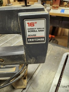 lot 62 image: Scroll Saw