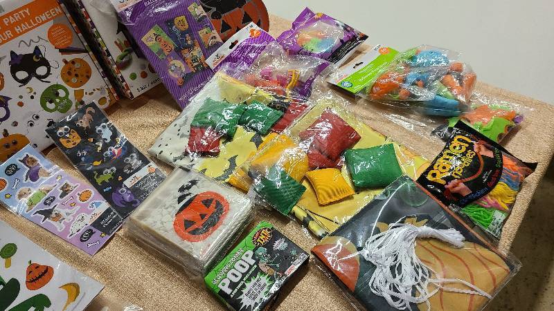 Kids Halloween toys and items