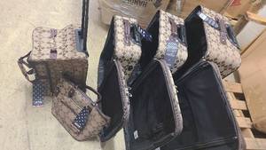 American Flyer 5 Piece Luggage Set
