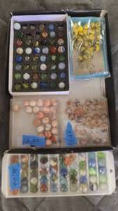 Collection of Vintage Marbles
