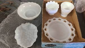 Vintage pieces of glassware in great shape