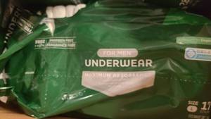 Box of Adult Overnight Underwear