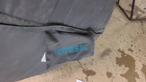 HUGE BeanFoam Bag Love Sac Brand