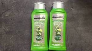 2 Bottles of Bath and Body Green Tea Cucumber Body Wash