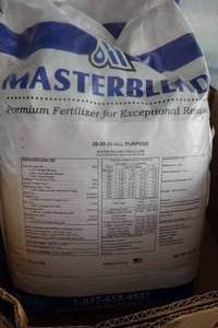 lot 126 image: 25 Pound Master Blend 20-20-20 Fertilizer