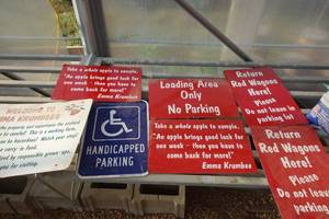 lot 143 image: OrchardParking Signs