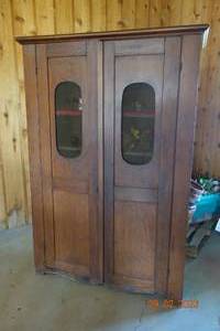 lot 182 image: screen door hutch 47x16.5x70