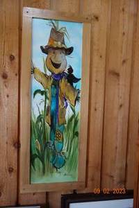 lot 228 image: Custom Scarecrow Painting