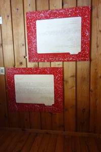 lot 213 image: 3 recipe signs