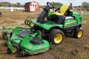 lot 2 image: 2018 John Deere 1550 Terrain Cut Lawn Mower
