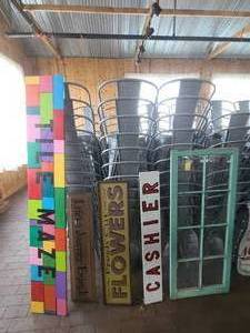 lot 349 image: Various Hanging Signs