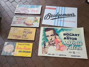 lot 352 image: Ice Cream Signage