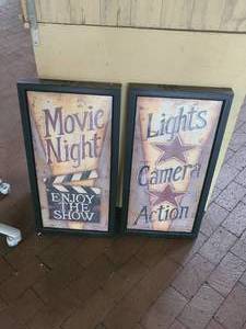 lot 353 image: Movie and Action Framed Prints