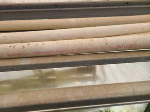 lot 136A image: Lot of 5 20 pvc pipe