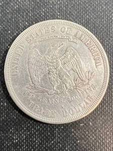 lot 04 image: 1877-S US TRADE DOLLAR