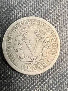 lot 16 image: 1912-D US V NICKEL