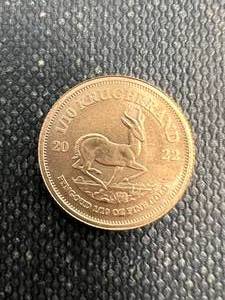 lot 44 image: 110 OZ .999 FINE GOLD 2022 SOUTH AFRICAN KRUGGERAND