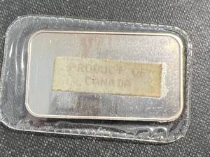 lot 60 image: 1 TROY OZ .999 FINE SILVER TAURUS BAR