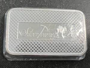 lot 64 image: 5 TROY OZ .999 FINE SILVER SILVERTOWNE BAR
