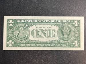 lot 94 image: $1 US BLUE SEAL SILVER CERTIFICATE 1957