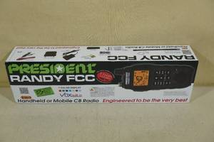 lot 16 image: President Randy FCC Handheld or Mobile CB Radio