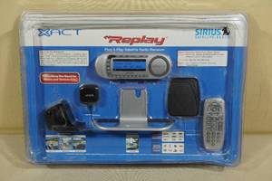 lot 17 image: Xact Sirius Satellite Radio for Home or Vehicle