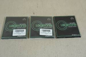 lot 24 image: 3 Cleartone 12-String Acoustic Treated String Sets